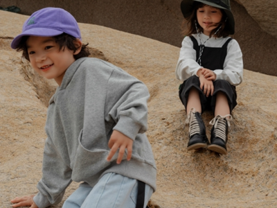 2022巴迪小虎春装灰色卫衣